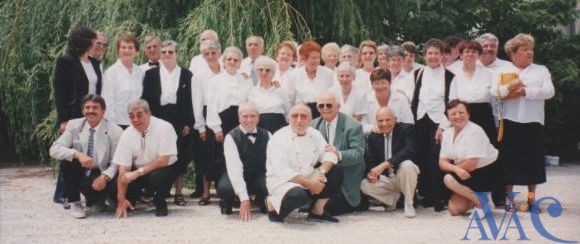 Chorale à Bollène en 1998
