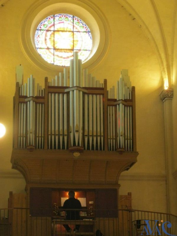 L'orgue de l'église de Valensole