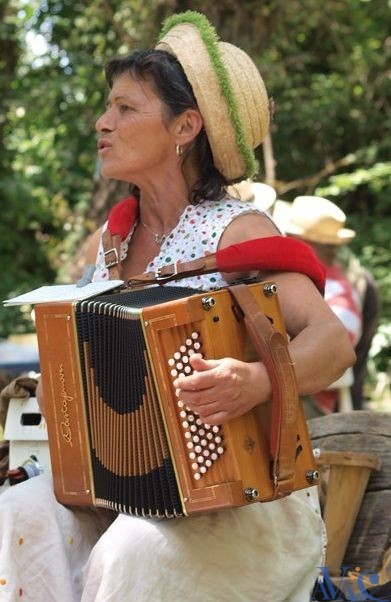 Pascale Petit, professeur d'accordéon à l'AVAC