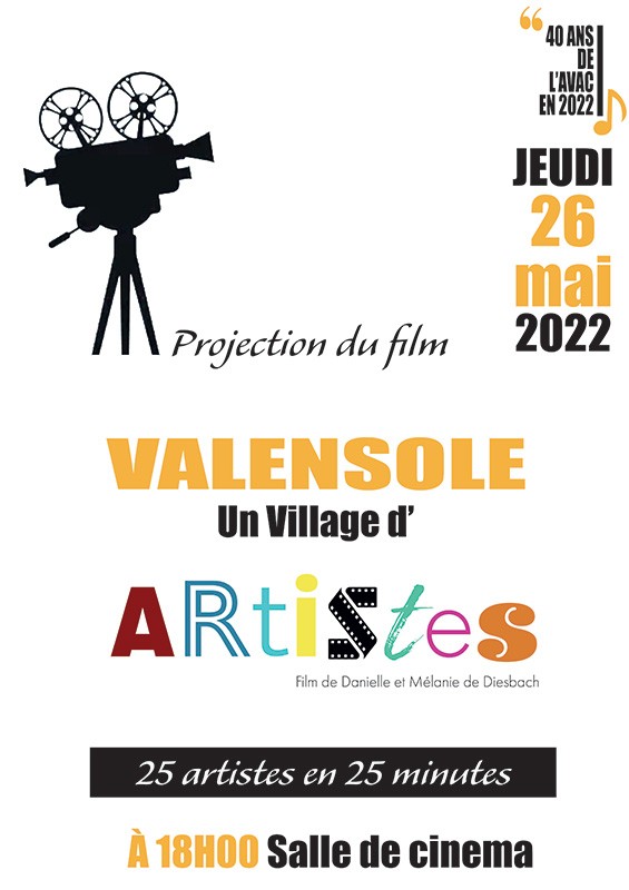 Affiche du film Valensole, village d'artistes